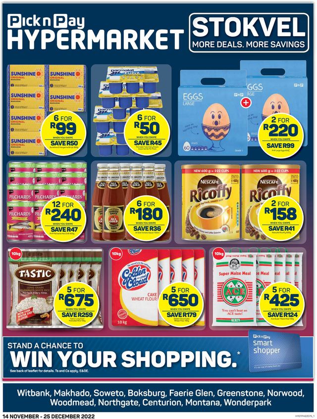 Pick n Pay Catalogue from 2022/11/13