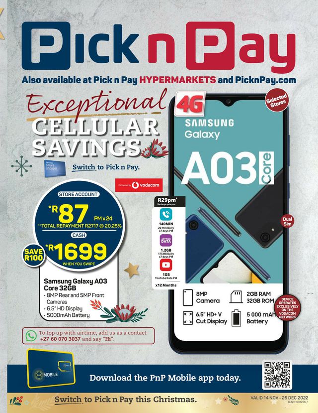 Pick n Pay Catalogue from 2022/11/14