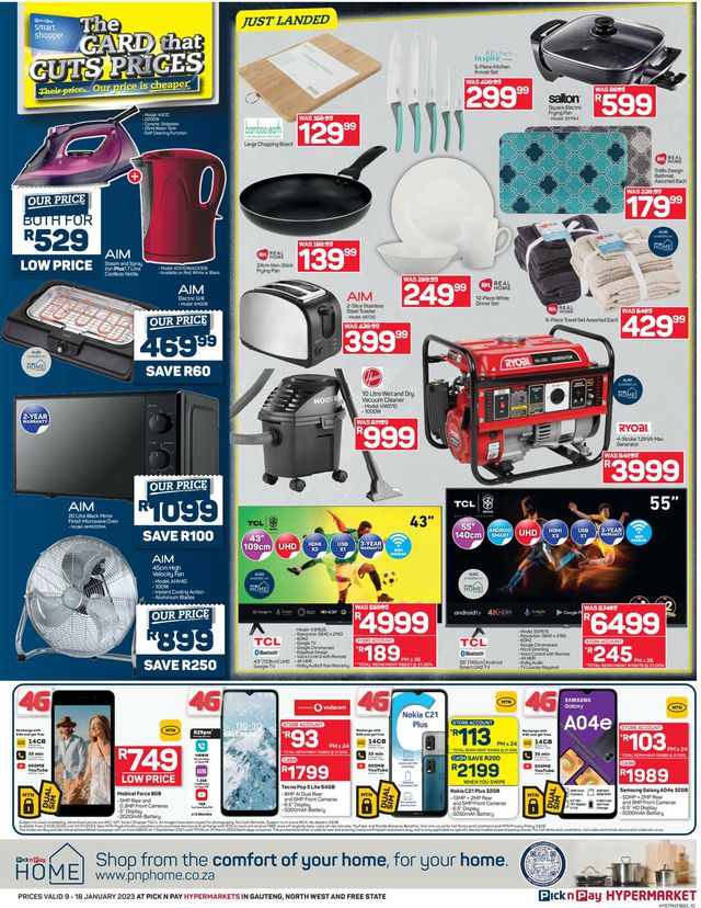 Pick n Pay Catalogue from 2023/01/09