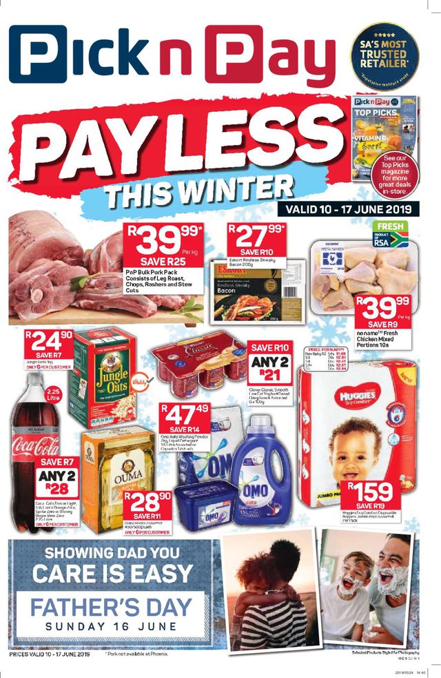 Pick n Pay Catalogue from 2019/06/10