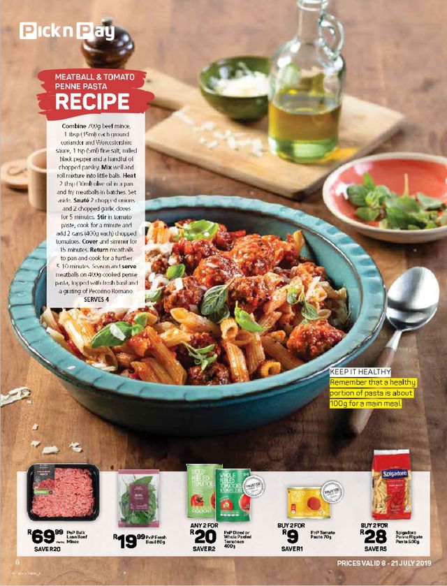 Pick n Pay Catalogue from 2019/07/08