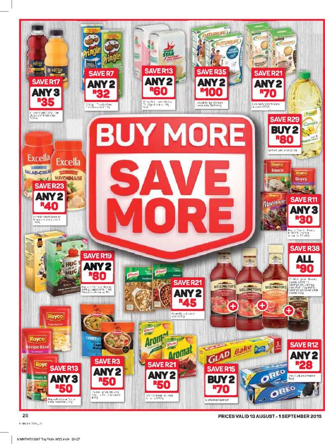 Pick n Pay Catalogue from 2019/08/19