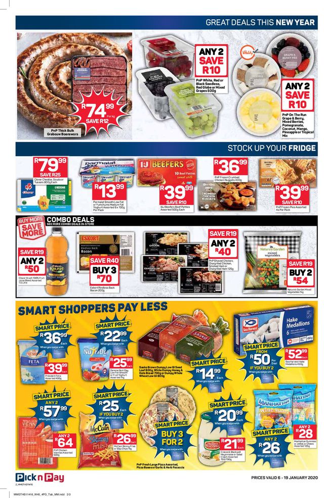 Pick n Pay Catalogue from 2020/01/06