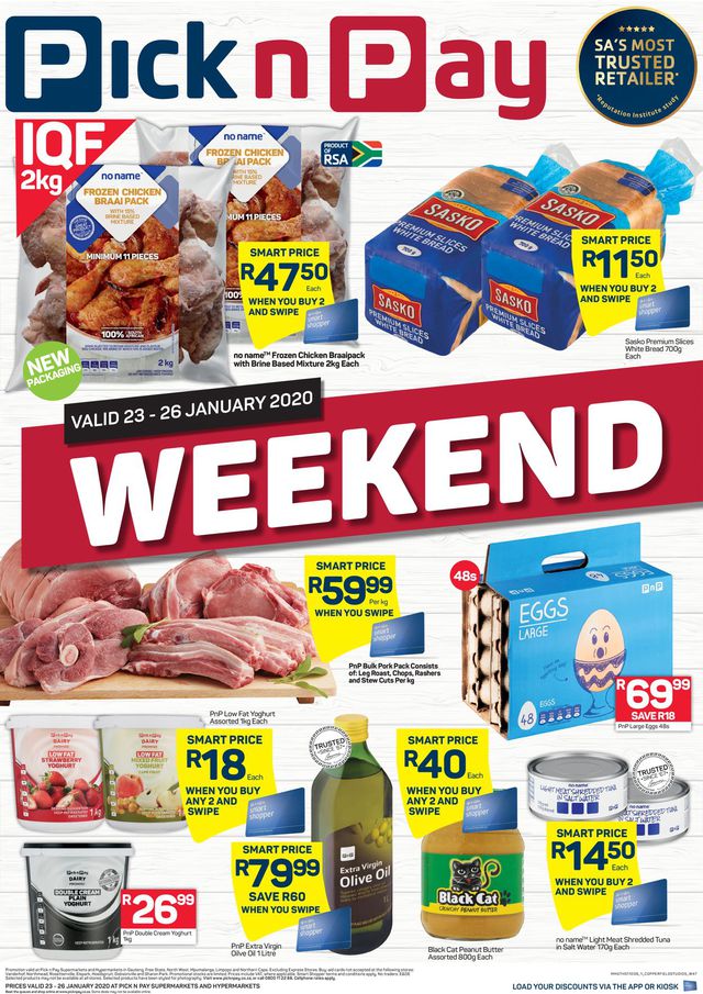 Pick n Pay Catalogue from 2020/01/23