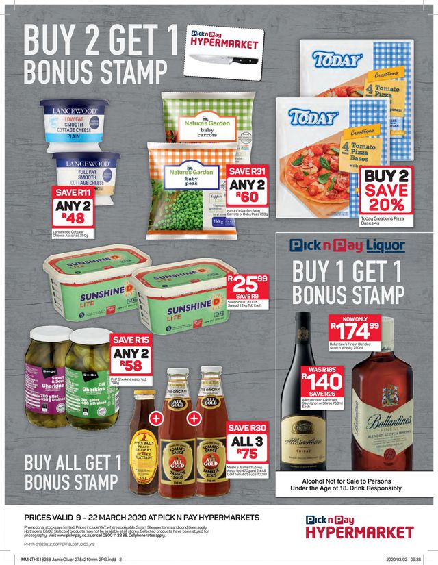 Pick n Pay Catalogue from 2020/03/02