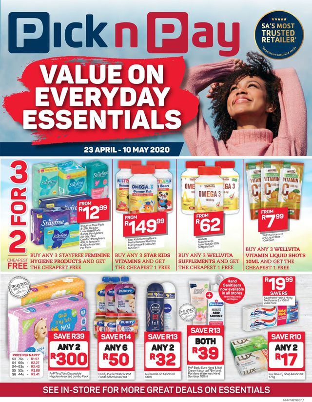 Pick n Pay Catalogue from 2020/04/23
