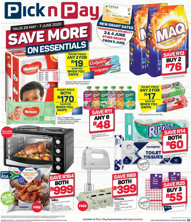 Pick n Pay Catalogue from 2020/05/29