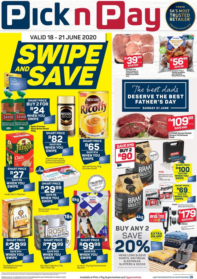 Pick n Pay Catalogue from 2020/06/18