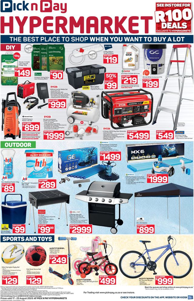 Pick n Pay Catalogue from 2020/08/17