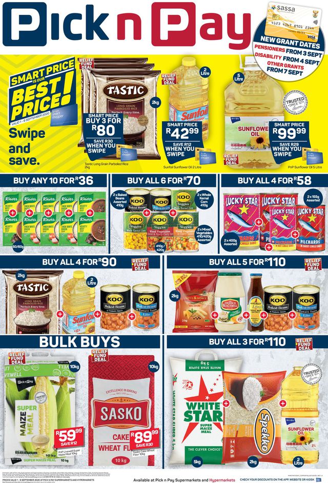 Pick n Pay Catalogue from 2020/09/01