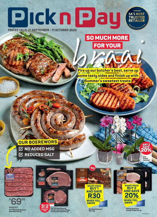 Pick n Pay Catalogue from 2020/09/21