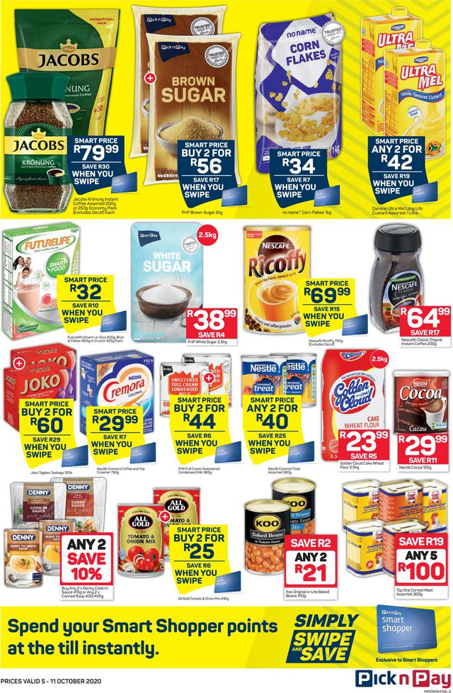 Pick n Pay Catalogue from 2020/10/05