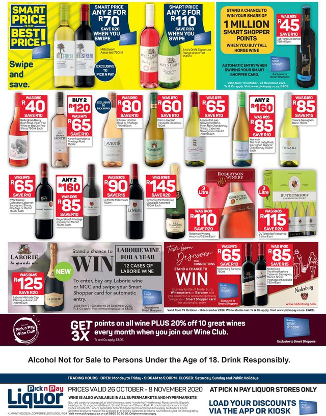 Pick n Pay Catalogue from 2020/10/26
