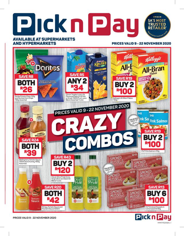 Pick n Pay Catalogue from 2020/11/09