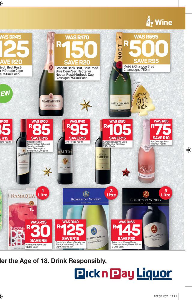 Pick n Pay Catalogue from 2020/11/16