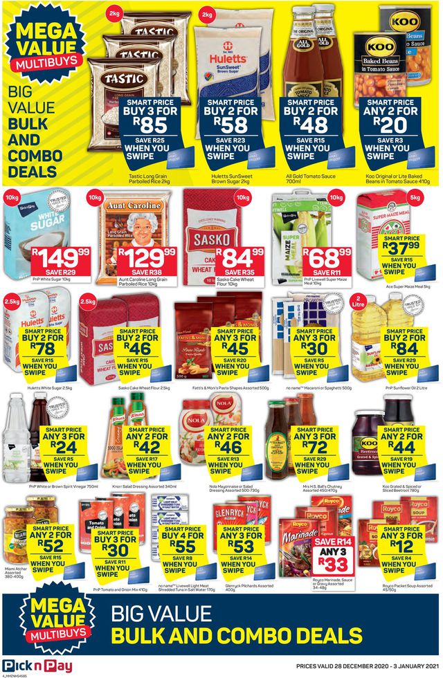 Pick n Pay Catalogue from 2020/12/28