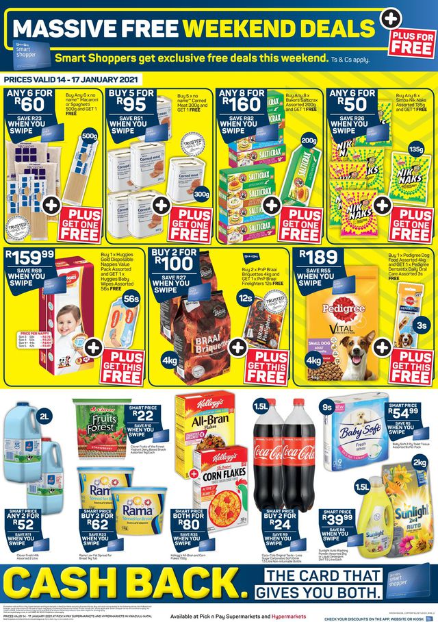 Pick n Pay Catalogue from 2021/01/14