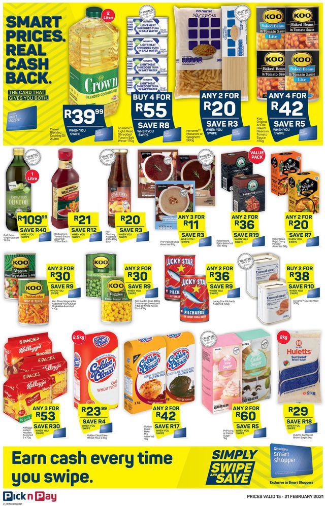 Pick n Pay Catalogue from 2021/02/15