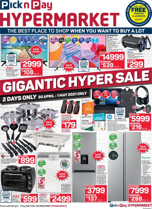 Pick n Pay Catalogue from 2021/04/30