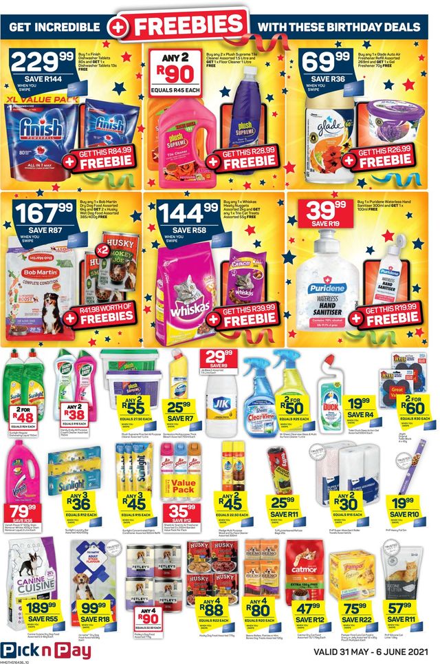 Pick n Pay Catalogue from 2021/05/31