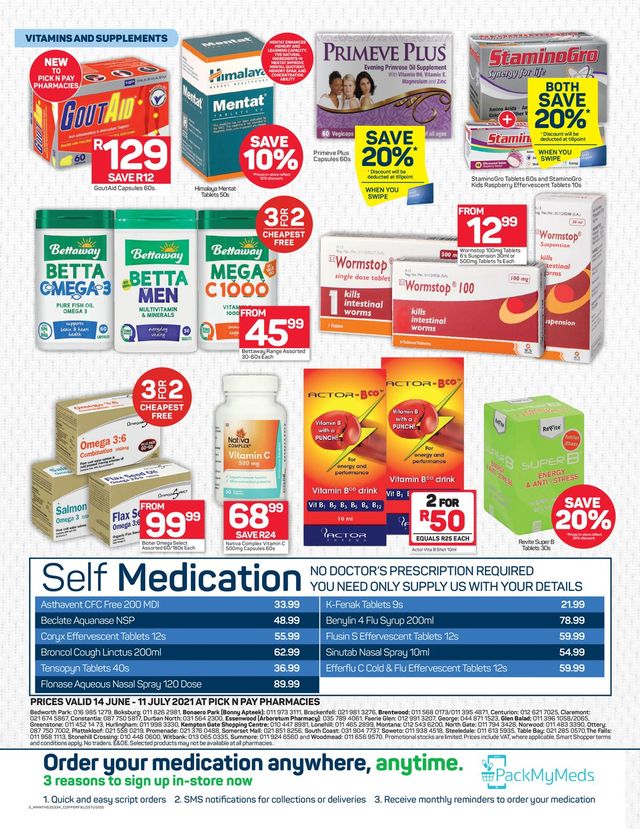 Pick n Pay Catalogue from 2021/06/14