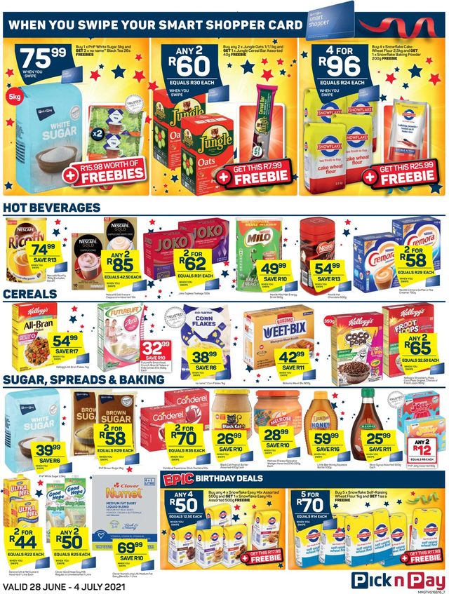 Pick n Pay Catalogue from 2021/06/28