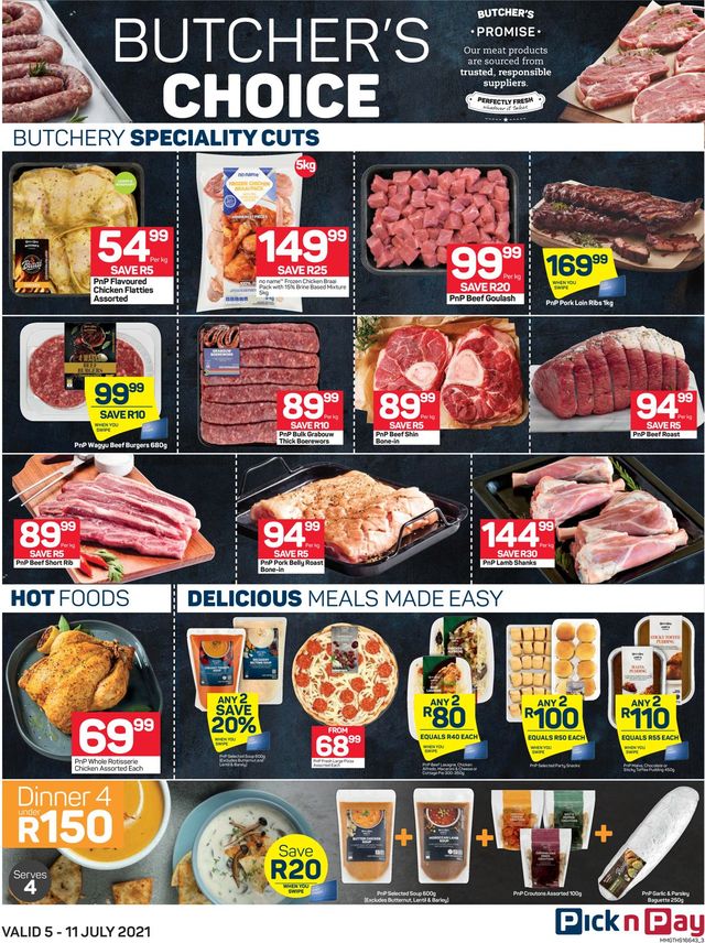 Pick n Pay Catalogue from 2021/07/05