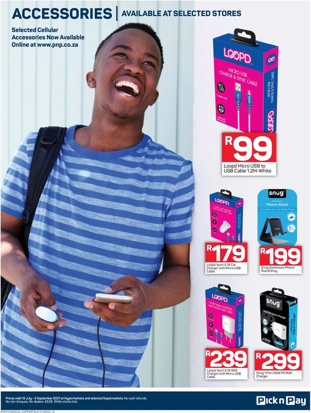 Pick n Pay Catalogue from 2021/07/12