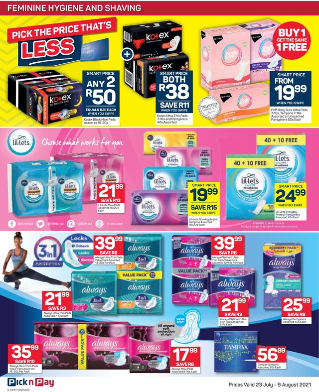 Pick n Pay Catalogue from 2021/07/23