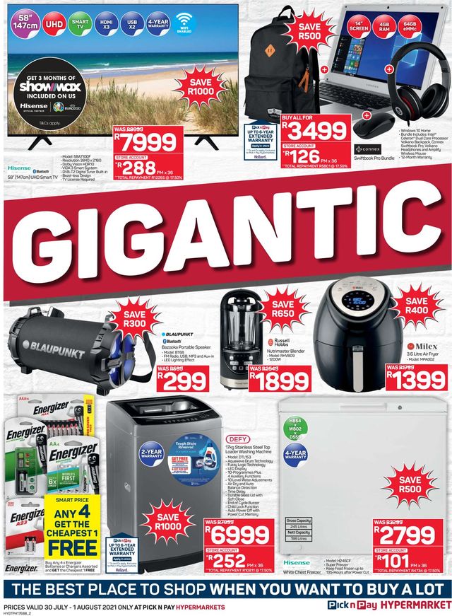 Pick n Pay Catalogue from 2021/07/30
