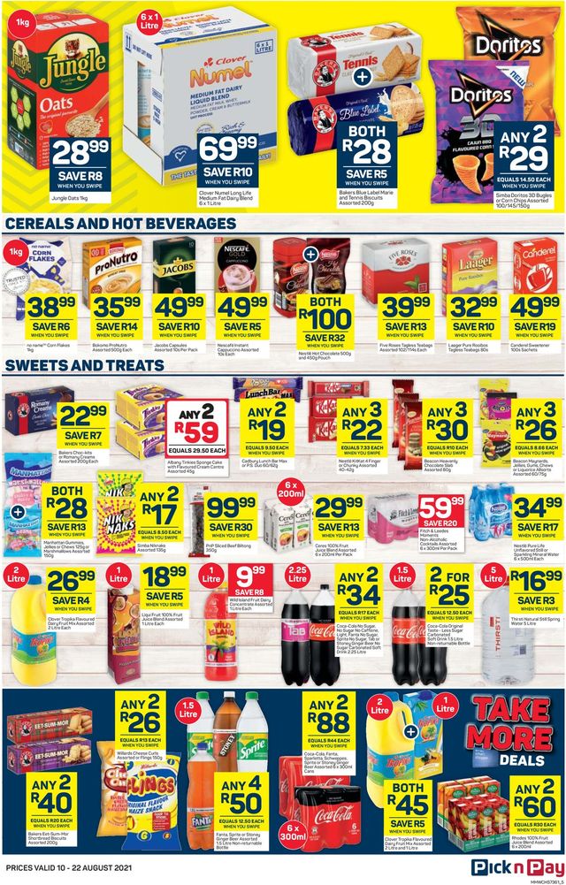 Pick n Pay Catalogue from 2021/08/10