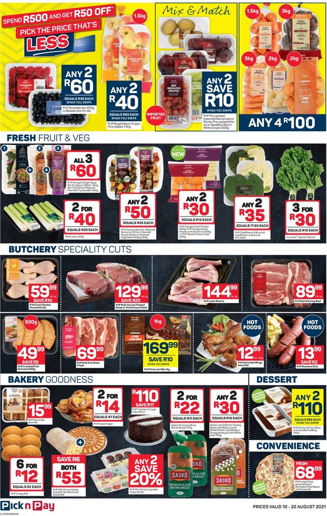 Pick n Pay Catalogue from 2021/08/10