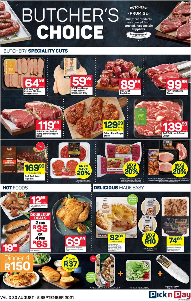 Pick n Pay Catalogue from 2021/08/30