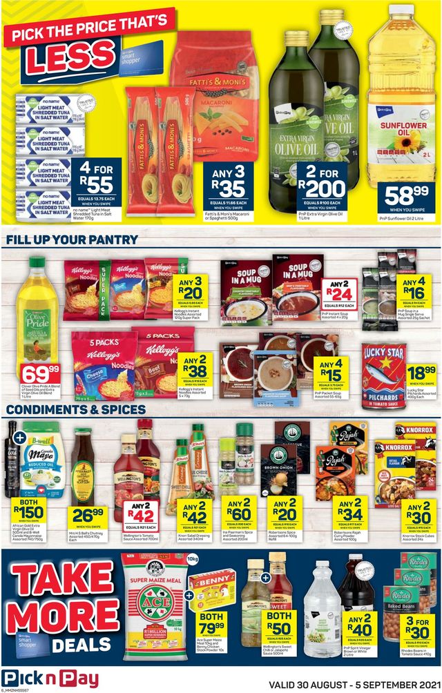 Pick n Pay Catalogue from 2021/08/30