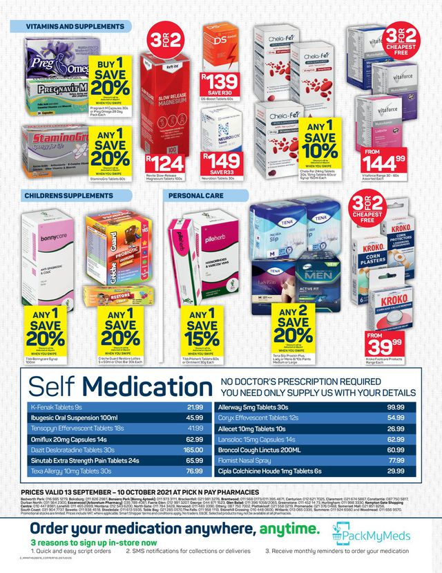 Pick n Pay Catalogue from 2021/09/13