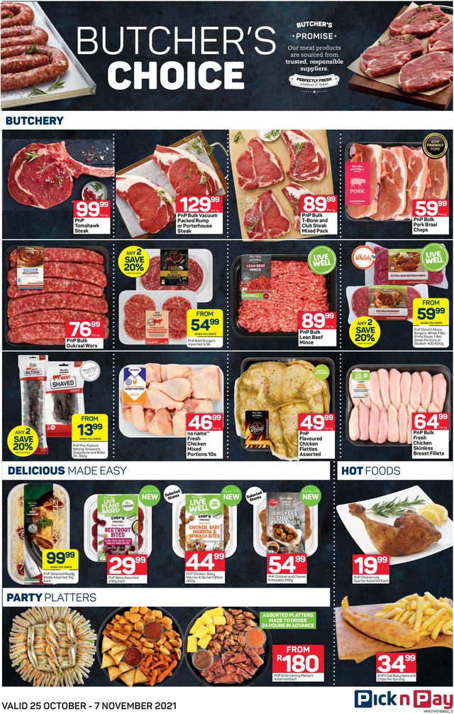 Pick n Pay Catalogue from 2021/10/25