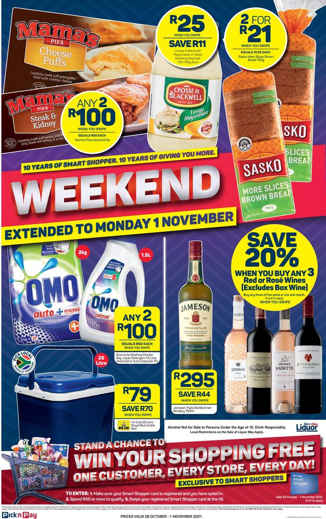Pick n Pay Catalogue from 2021/10/28