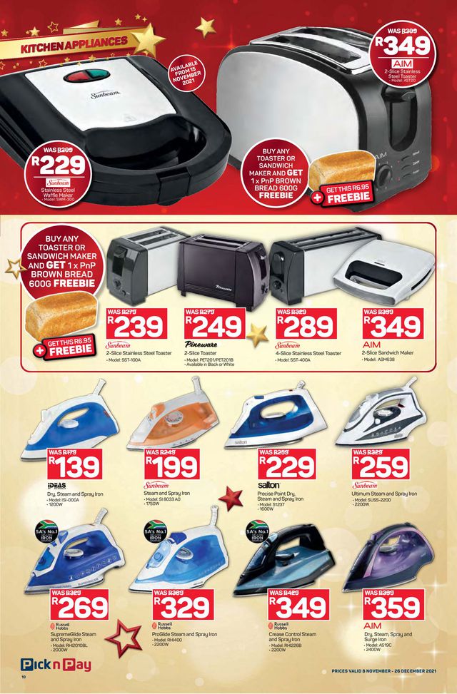 Pick n Pay Catalogue from 2021/11/08