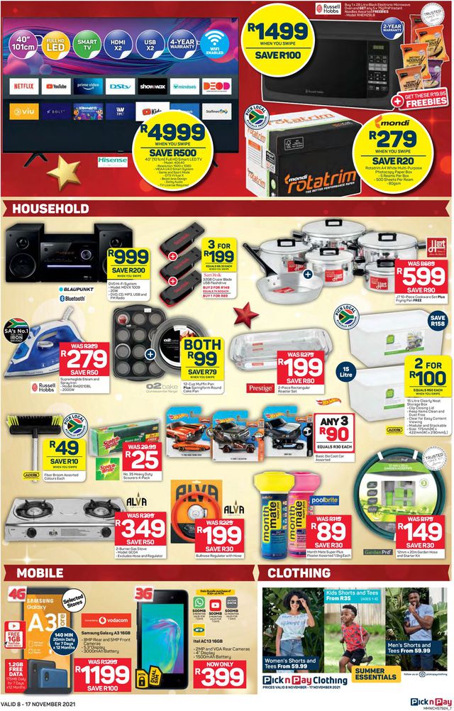 Pick n Pay Catalogue from 2021/11/08