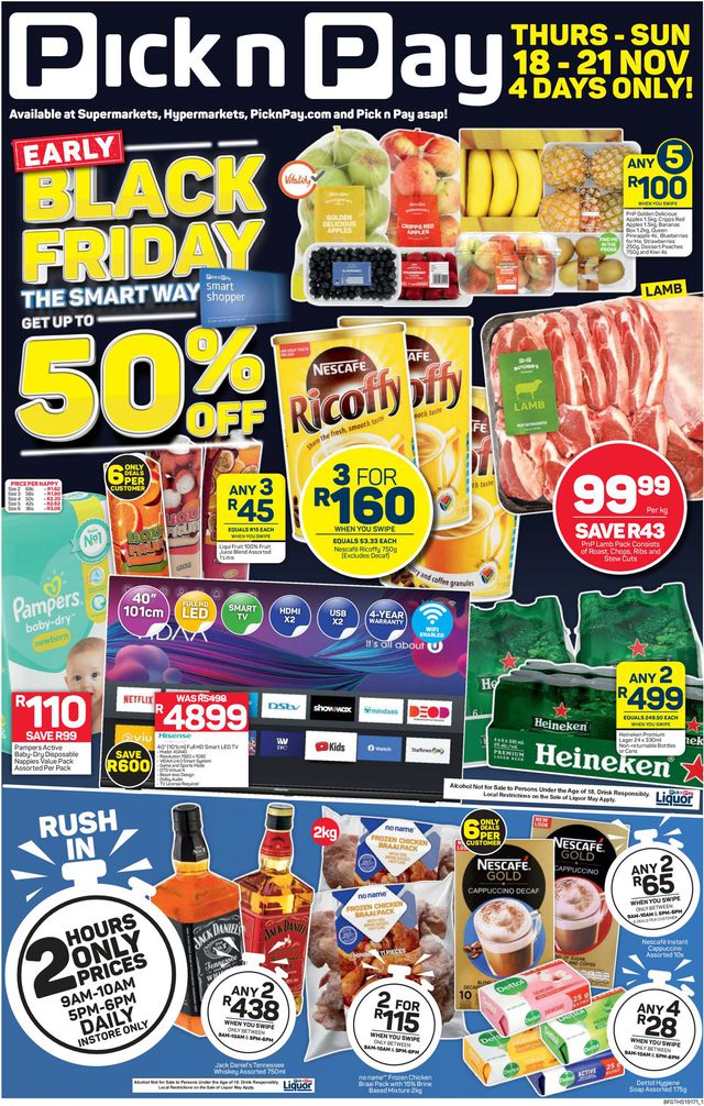 Pick n Pay Catalogue from 2021/11/18