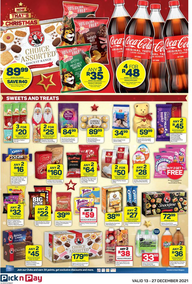 Pick n Pay Catalogue from 2021/12/13