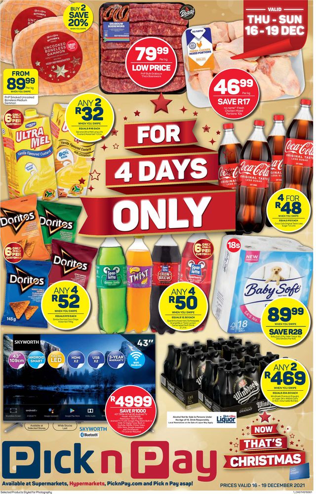 Pick n Pay Catalogue from 2021/12/16