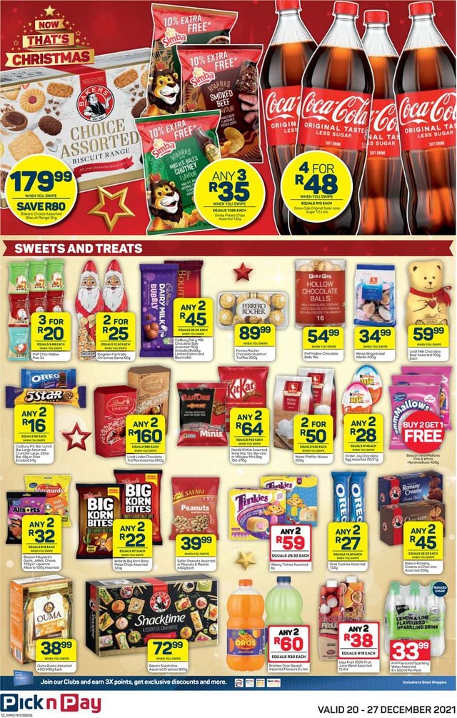 Pick n Pay Catalogue from 2021/12/20