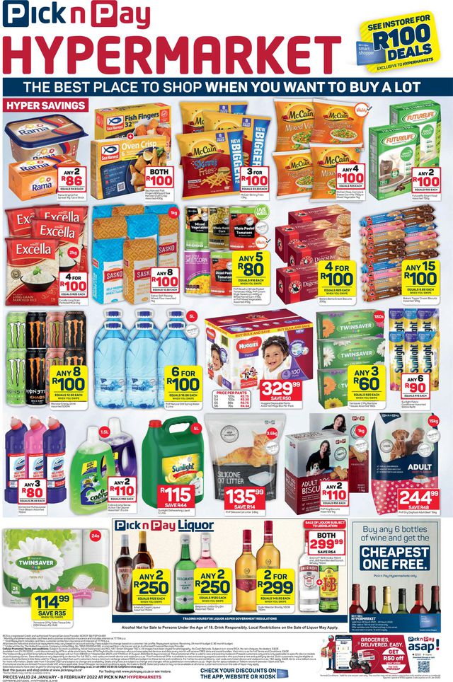 Pick n Pay Catalogue from 2022/01/24