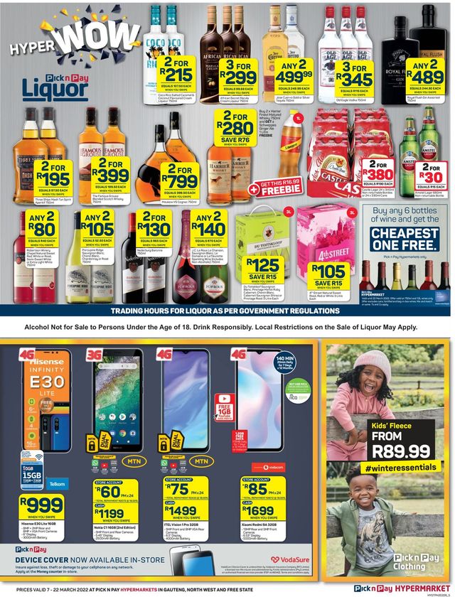 Pick n Pay Catalogue from 2022/03/07