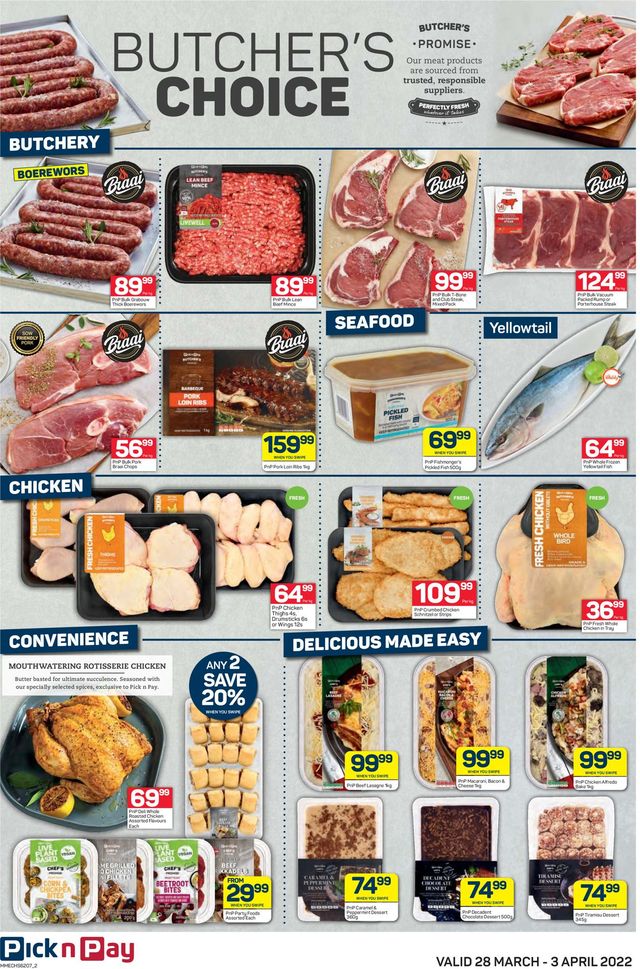 Pick n Pay Catalogue from 2022/03/28