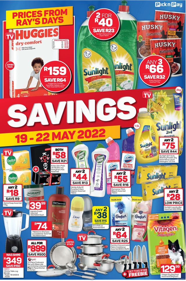 Pick n Pay Catalogue from 2022/05/19