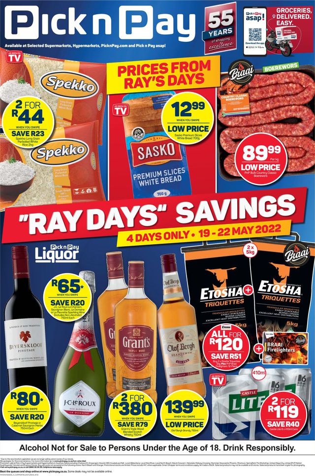 Pick n Pay Catalogue from 2022/05/19