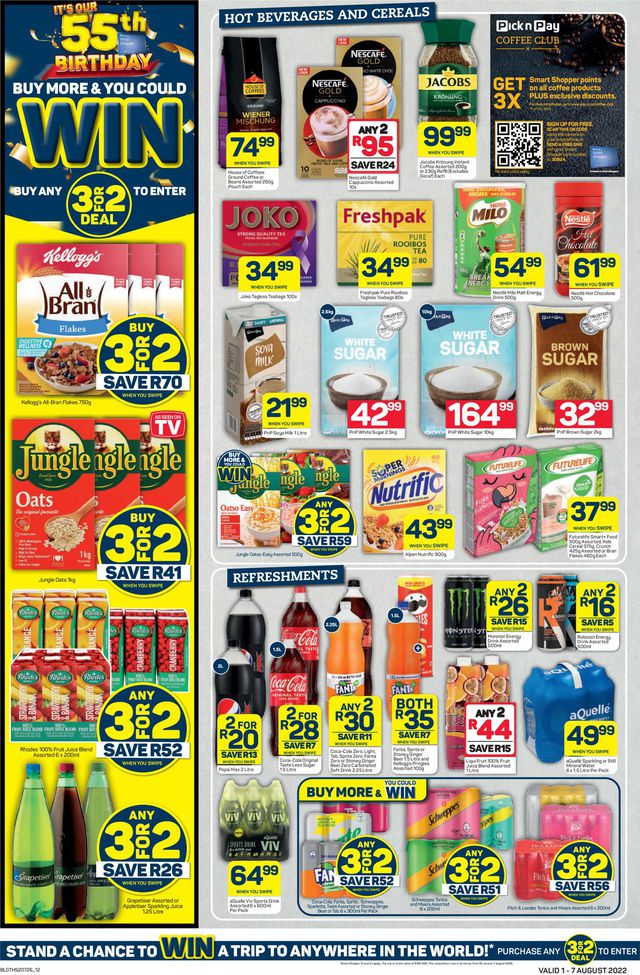 Pick n Pay Catalogue from 2022/08/01