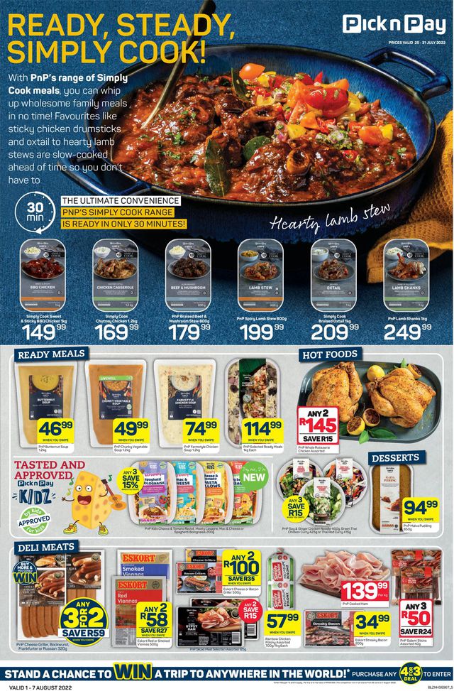 Pick n Pay Catalogue from 2022/08/01